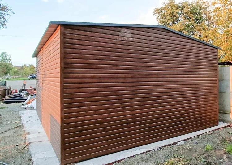 garazenet.pl Garaż Blaszany ID109 5m x 7m (8).JPG