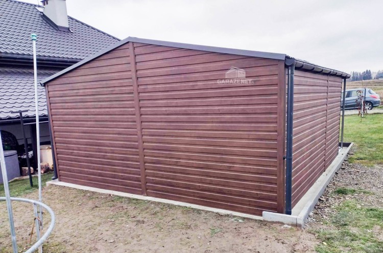 garazenet.pl Garaż Blaszany ID108 5m x 6m (6).JPG