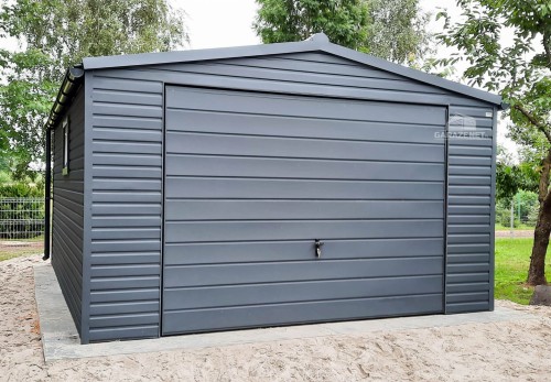 garazenet.pl Garaż Blaszany ID164 5m x 6m (2).JPG