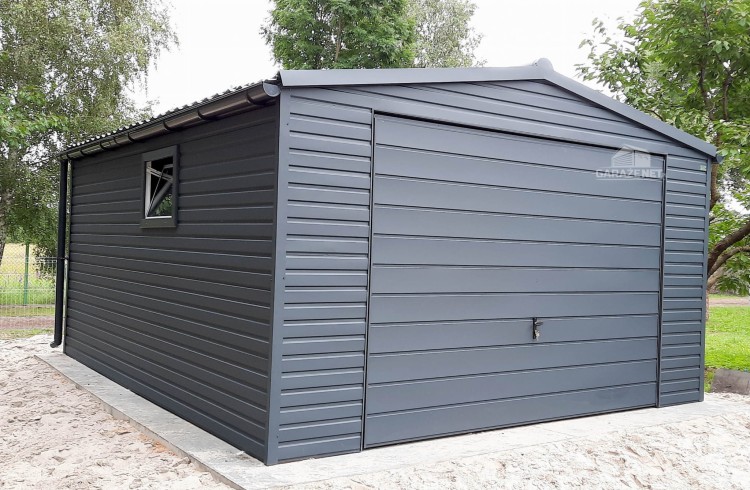 garazenet.pl Garaż Blaszany ID164 5m x 6m (3).JPG