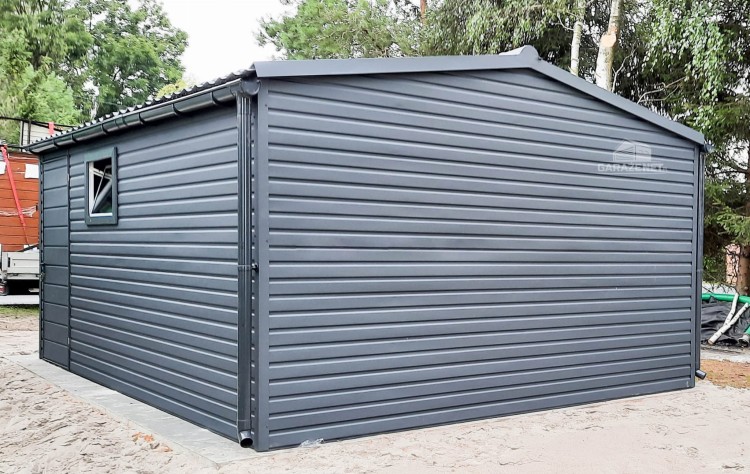 garazenet.pl Garaż Blaszany ID164 5m x 6m (5).JPG