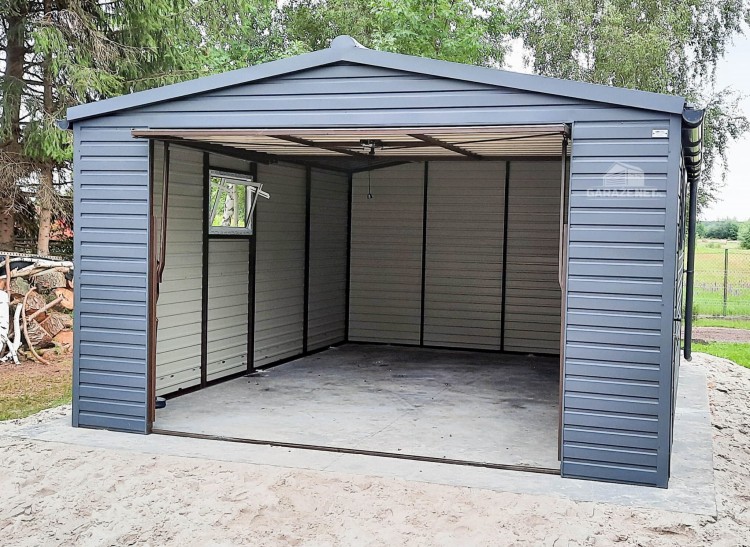 garazenet.pl Garaż Blaszany ID164 5m x 6m (6).JPG