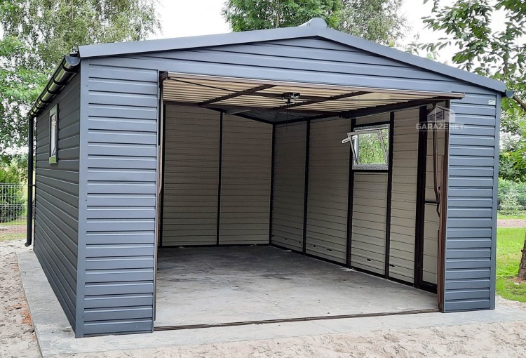 garazenet.pl Garaż Blaszany ID164 5m x 6m (7).JPG