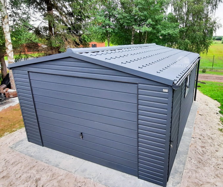 garazenet.pl Garaż Blaszany ID164 5m x 6m (8).JPG