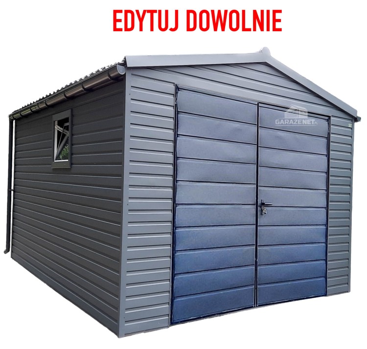 garazenet.pl Garaż Blaszany ID164 5m x 6m (10).jpg