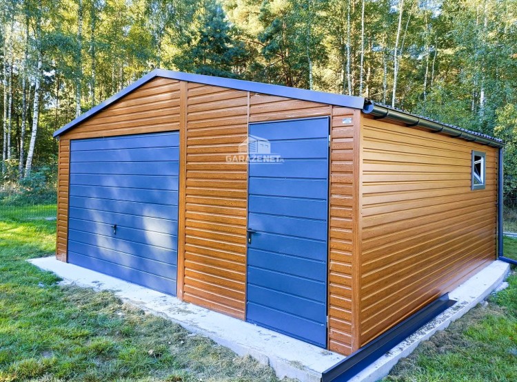 garazenet.pl Garaż Blaszany ID206 5x6m (2).JPG