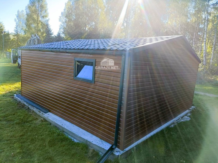 garazenet.pl Garaż Blaszany ID206 5x6m (3).JPG
