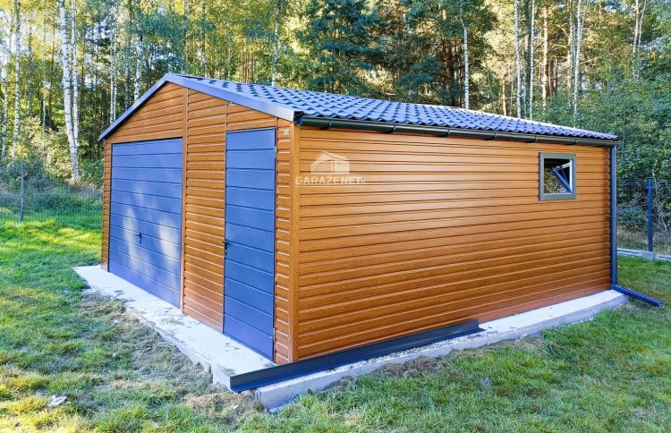 garazenet.pl Garaż Blaszany ID206 5x6m (4).JPG