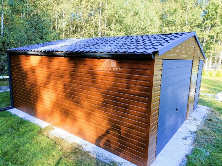 garazenet.pl Garaż Blaszany ID206 5x6m (5).JPG