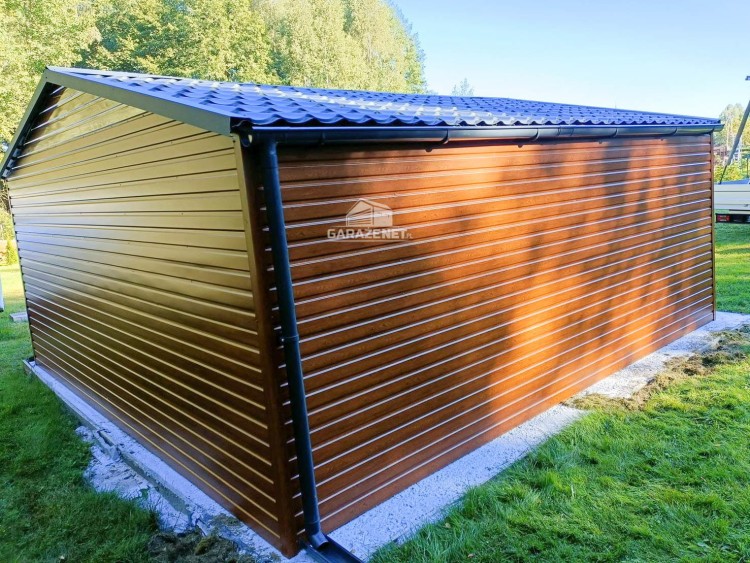 garazenet.pl Garaż Blaszany ID206 5x6m (6).JPG
