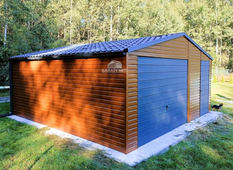 garazenet.pl Garaż Blaszany ID206 5x6m (8).JPG