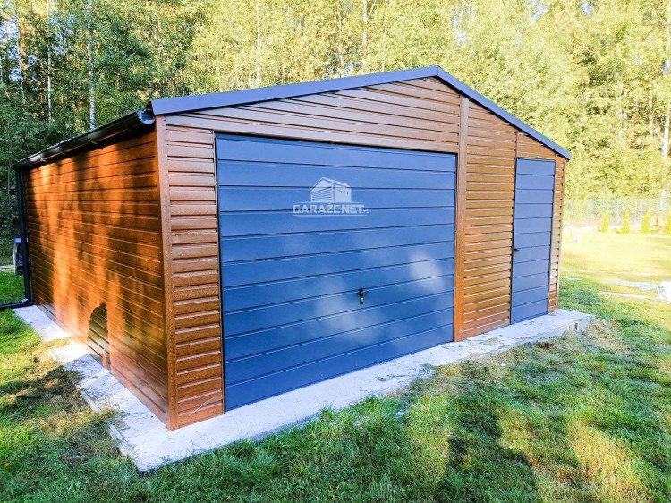garazenet.pl Garaż Blaszany ID206 5x6m (9).JPG
