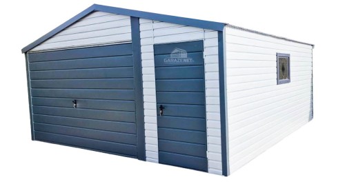 garazenet.pl Garaż Blaszany ID205 5x6m (1).JPG