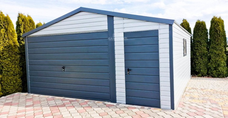 garazenet.pl Garaż Blaszany ID205 5x6m (3).JPG