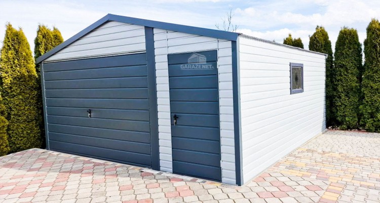 garazenet.pl Garaż Blaszany ID205 5x6m (6).JPG