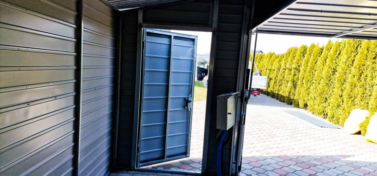 garazenet.pl Garaż Blaszany ID205 5x6m (8).JPG