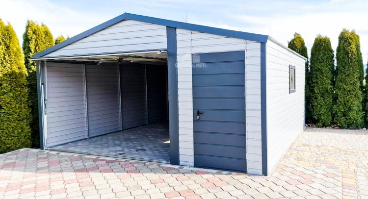 garazenet.pl Garaż Blaszany ID205 5x6m (9).JPG