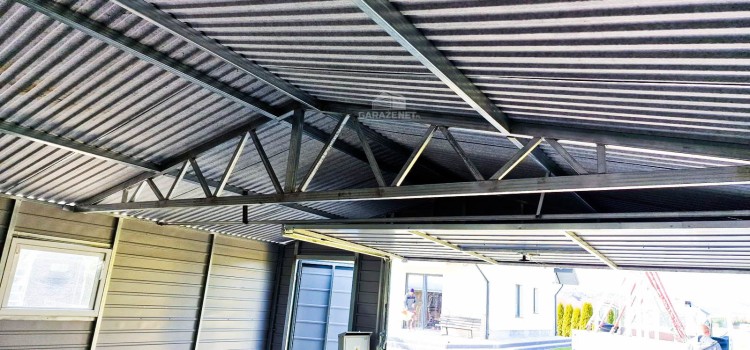 garazenet.pl Garaż Blaszany ID205 5x6m (12).JPG