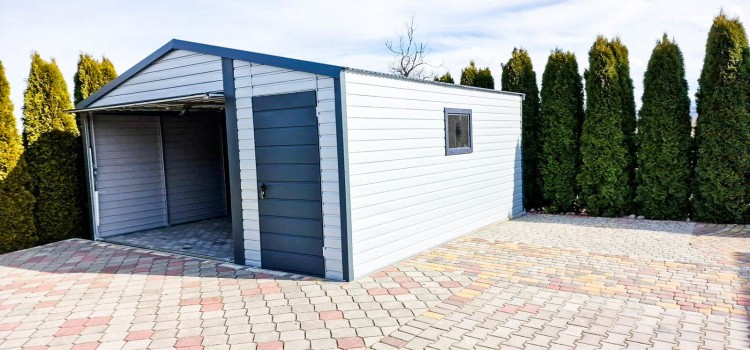 garazenet.pl Garaż Blaszany ID205 5x6m (13).JPG