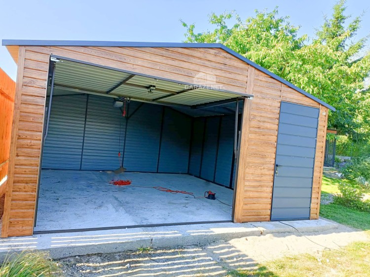 garazenet.pl Garaż Blaszany ID107 5x5m (5).JPG