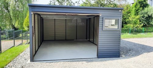 garazenet.pl Garaż Blaszany ID163 4x6 (2).JPG