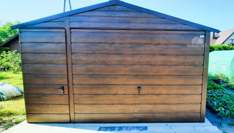 garazenet.pl Garaż Blaszany ID146 4m x 7m (7).JPG