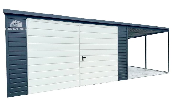 garazenet.pl Garaż Blaszany ID200 6x6 (1).jpg