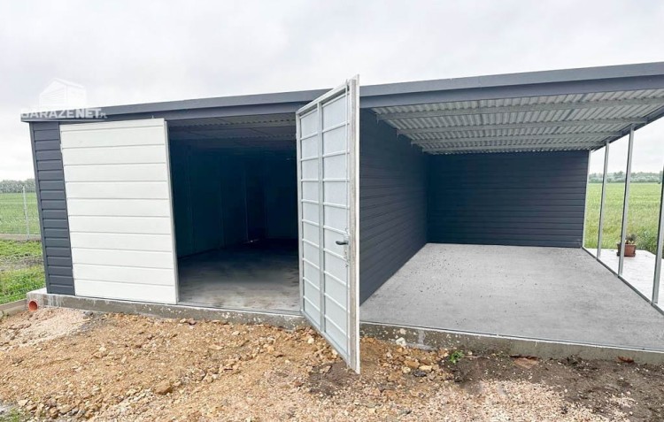 garazenet.pl Garaż Blaszany ID200 6x6 (5).JPG