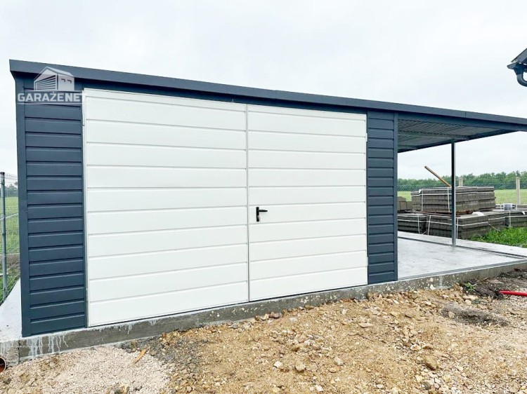 garazenet.pl Garaż Blaszany ID200 6x6 (6).JPG