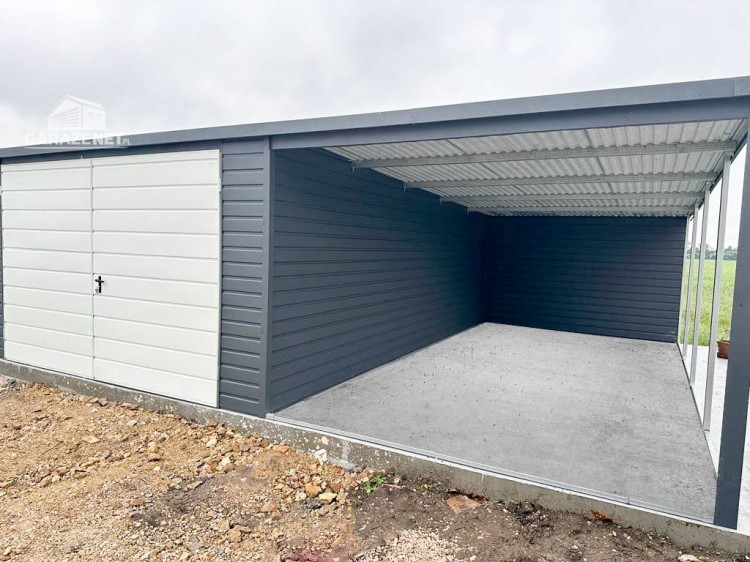 garazenet.pl Garaż Blaszany ID200 6x6 (9).JPG