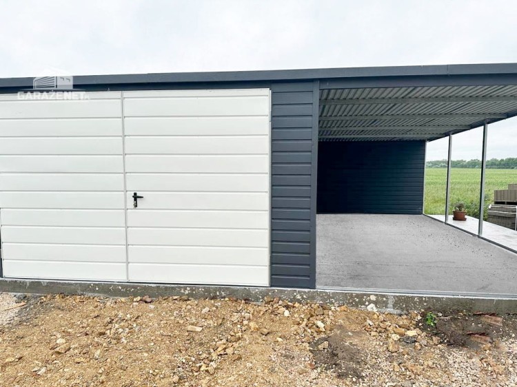 garazenet.pl Garaż Blaszany ID200 6x6 (10).jpg