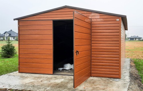 garazenet.pl Garaż Blaszany ID144 4x6 (2).JPG