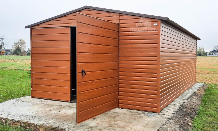 garazenet.pl Garaż Blaszany ID144 4x6 (3).JPG