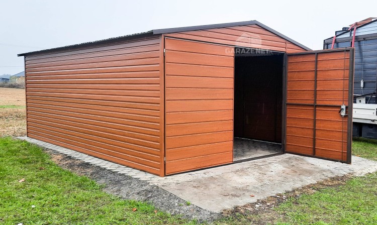 garazenet.pl Garaż Blaszany ID144 4x6 (4).JPG