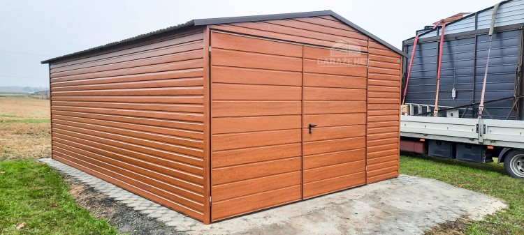 garazenet.pl Garaż Blaszany ID144 4x6 (5).JPG