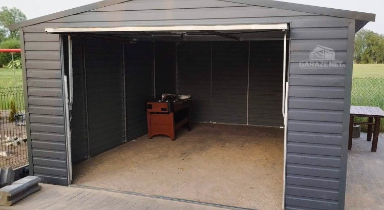 garazenet.pl Garaż Blaszany ID215 4x6 (2).JPG