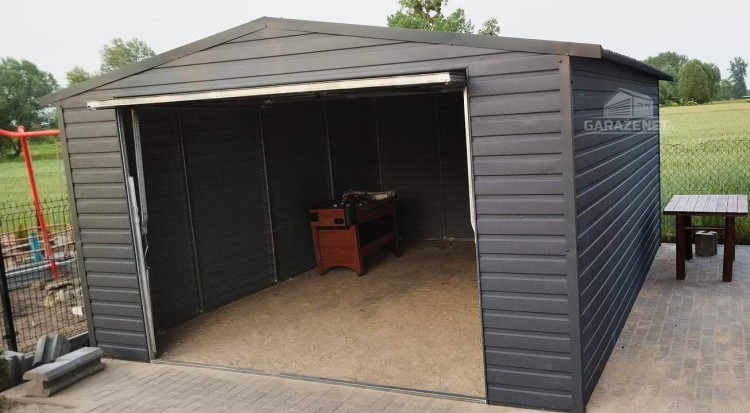 garazenet.pl Garaż Blaszany ID215 4x6 (4).JPG