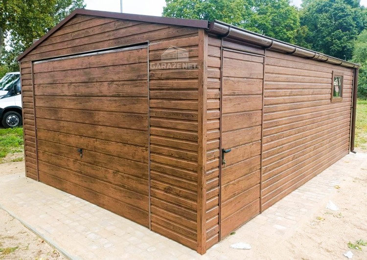 garazenet.pl Garaż Blaszany 4m x 6m ID79 (3).JPG