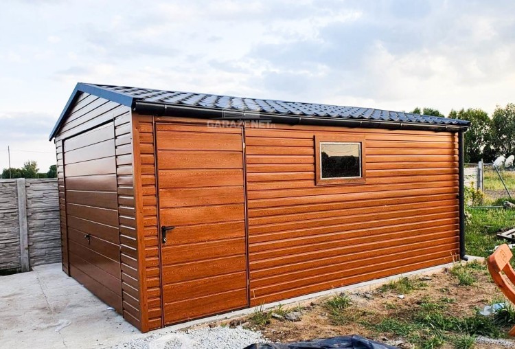 garazenet.pl Garaż Blaszany 4m x 5m ID90 (2).JPG