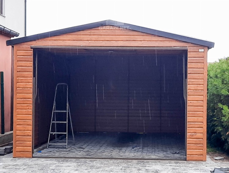 garazenet.pl Garaż Blaszany ID106 4m x 5m (3).JPG