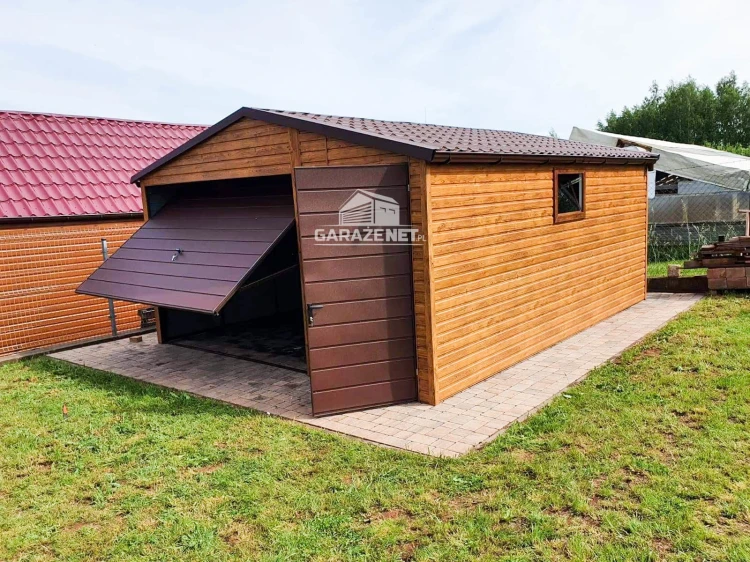 garazenet.pl Garaż Blaszany ID89  4,5m x 6m (7).JPG