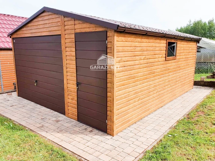 garazenet.pl Garaż Blaszany ID89  4,5m x 6m (9).JPG