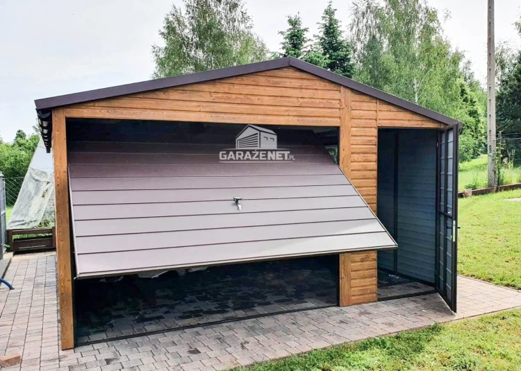 garazenet.pl Garaż Blaszany ID89  4,5m x 6m (10).JPG