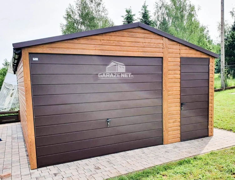 garazenet.pl Garaż Blaszany ID89  4,5m x 6m (11).JPG