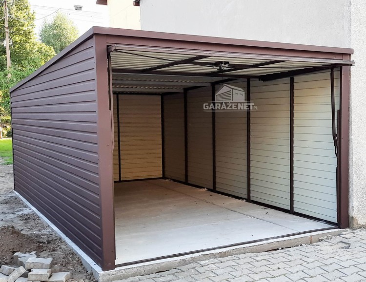 garazenet.pl Garaż Blaszany ID143 3m x 6m (2).JPG