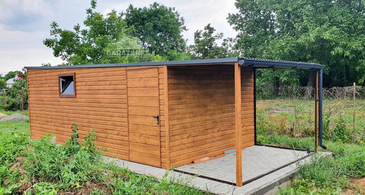 garazenet.pl Garaż Blaszany ID87 3m x 6m (8).JPG