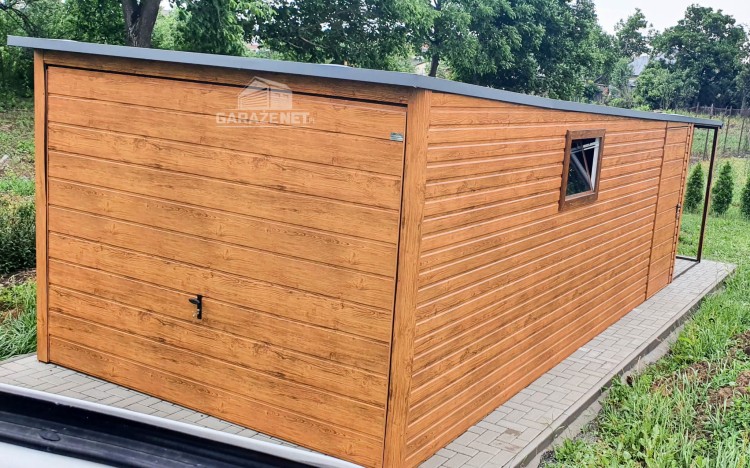 garazenet.pl Garaż Blaszany ID87 3m x 6m (9).JPG