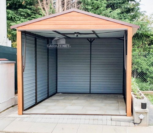 garazenet.pl Garaż Blaszany ID102 3x6 (2).JPG