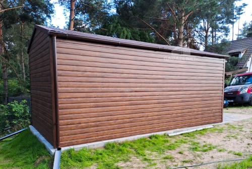 garazenet.pl Garaż Blaszany ID409 3x6 (1.jpg