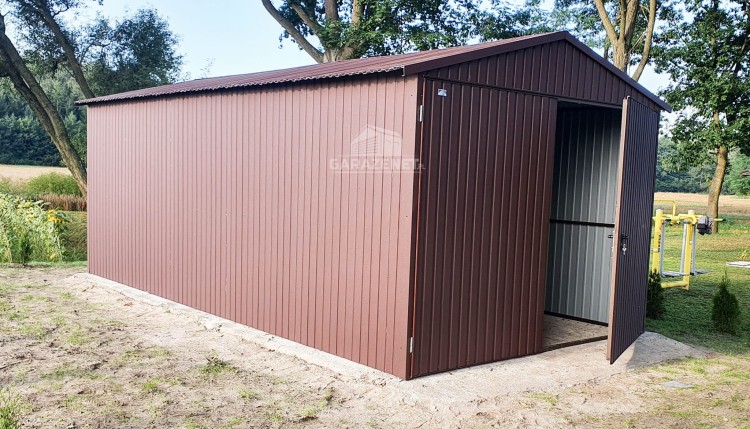 garazenet.pl Garaż Blaszany ID84  3m x 5m (4).JPG